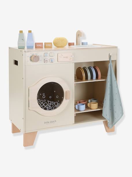 Machine à laver en bois - Edition Limité beige 1 - vertbaudet enfant 