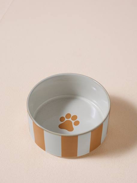 Gamelle en céramique pour chien blanc imprimé+camel+rayé rose 8 - vertbaudet enfant 