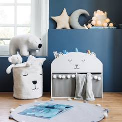 Chambre et rangement-Rangement-Bac à jouet en bouclette - oly