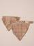 Collier bandana à damier pour chien carreaux marron 5 - vertbaudet enfant 