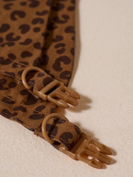 Collier bandana pour chien marron imprimé 4 - vertbaudet enfant 