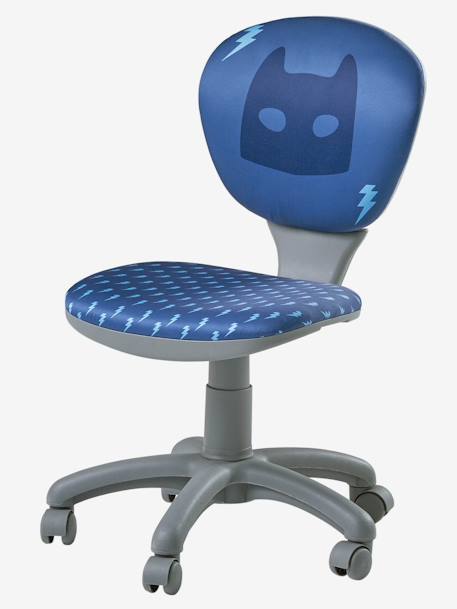 Chaise de bureau à roulettes enfant Super-héros bleu 1 - vertbaudet enfant 