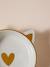 Lot de 2 gamelles pour chat en céramique blanc imprimé+écru 5 - vertbaudet enfant 