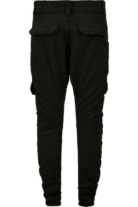 Pantalon de jogging à poches coton Bleu marine+Noir 4 - vertbaudet enfant 