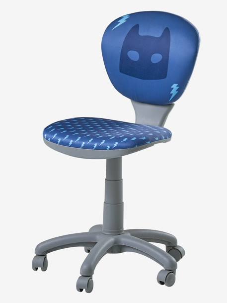 Chaise de bureau à roulettes enfant Super-héros bleu 2 - vertbaudet enfant 