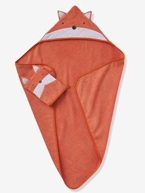 Coffret Cape De Bain + Gant HYGGE Vertbaudet - Éponge Et Gaze Coton - Cadeau Bien-être