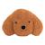 Coussin forme tête de chien - scott Marron 1 - vertbaudet enfant 