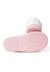 Baskets blanches sans lacets semelle de couleurs Rose 2 - vertbaudet enfant 