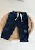 Pantalon en velours côtelé boavista Bleu 1 - vertbaudet enfant 