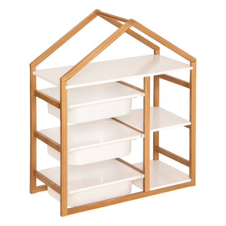 Meuble de rangement - bako Blanc 1 - vertbaudet enfant 