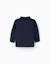 Polo à manches longues en coton Bleu foncé 2 - vertbaudet enfant 