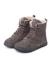 Botte en peau de mouton avec lacets latéraux à glissière Gris+Taupe 4 - vertbaudet enfant 