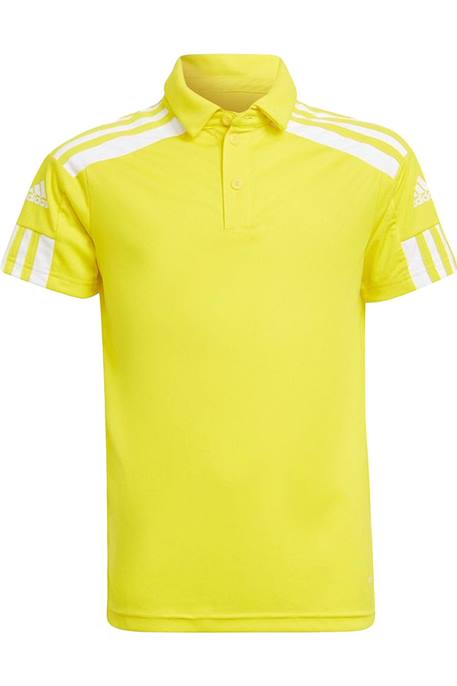 Polo Enfant Manches courtes à bandes - Squadra Jaune 1 - vertbaudet enfant 