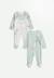 Lot de 2 pyjamas bébé en velours dina Bleu 1 - vertbaudet enfant 