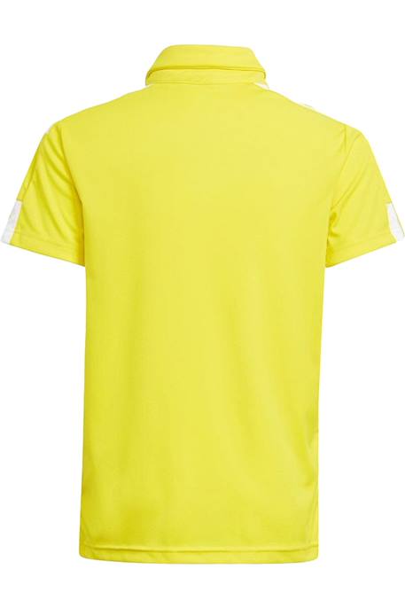 Polo Enfant Manches courtes à bandes - Squadra Jaune 2 - vertbaudet enfant 
