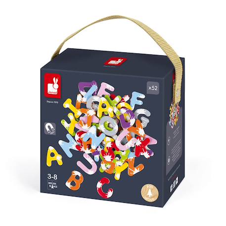 Mallette 52 lettres magnétiques splash Rouge 4 - vertbaudet enfant 