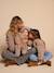 Veste fille sherpa doublée léopard collection capsule mère-fille taupe 7 - vertbaudet enfant 