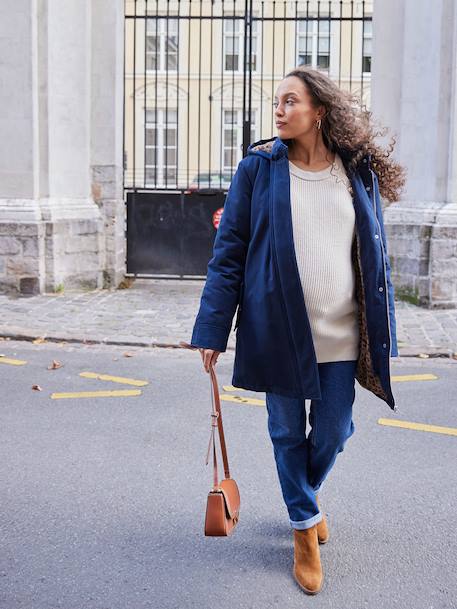 Parka évolutive de grossesse protège bébé marine 4 - vertbaudet enfant 