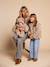 Veste fille sherpa doublée léopard collection capsule mère-fille taupe 6 - vertbaudet enfant 