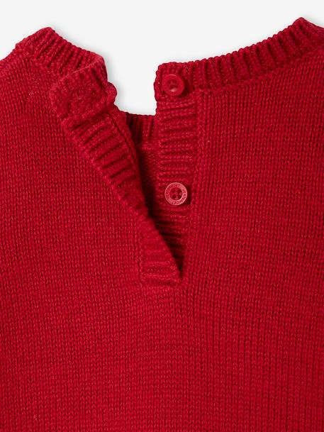 Pull bébé garçon noël motif renne rouge 3 - vertbaudet enfant 