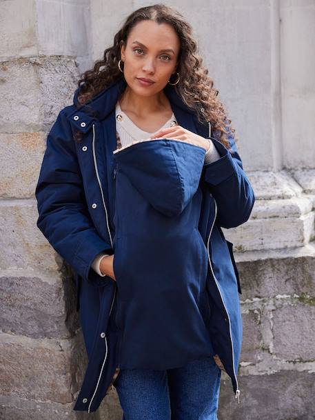 Parka évolutive de grossesse protège bébé marine 2 - vertbaudet enfant 