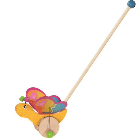 Papillon labelle à pousser Jaune 2 - vertbaudet enfant 