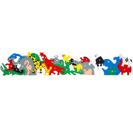 Puzzle 3D d'apprentissage Animaux Bleu 5 - vertbaudet enfant 