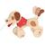 Max le chien à tirer Beige 1 - vertbaudet enfant 