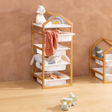 Meuble de rangement - bako Blanc 4 - vertbaudet enfant 
