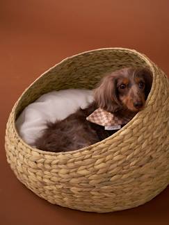 Linge de maison et décoration-Décoration-Panier ovale pour chat et chien