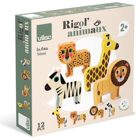 Rigol’animo de la savane Marron 1 - vertbaudet enfant 