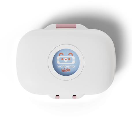 Boite à goûter enfant 600ml gram Blanc/rose+Bleu capy+Bleu dino+Bleu infinity+Bleu wolf+Cannelle fox+Rose birds+Rose blush+Rose moka+Rose papercut+Vert forest+Vert natural+Vert raccoon 3 - vertbaudet enfant 