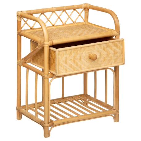 Table de chevet - aoni Beige 2 - vertbaudet enfant 