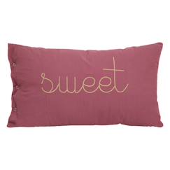 Linge de maison et décoration-Décoration-Coussin rectangulaire gaze de coton - Lili