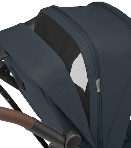 Poussette ultra compacte leona2  Grandes roues anti-crevaison Essential graphite 5 - vertbaudet enfant 