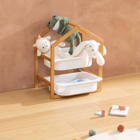 Meuble de rangement - bako Blanc 4 - vertbaudet enfant 