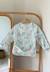 Bavoir tablier manches longues dina Bleu 1 - vertbaudet enfant 