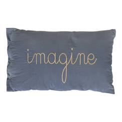 -Coussin rectangulaire gaze de coton - Lili