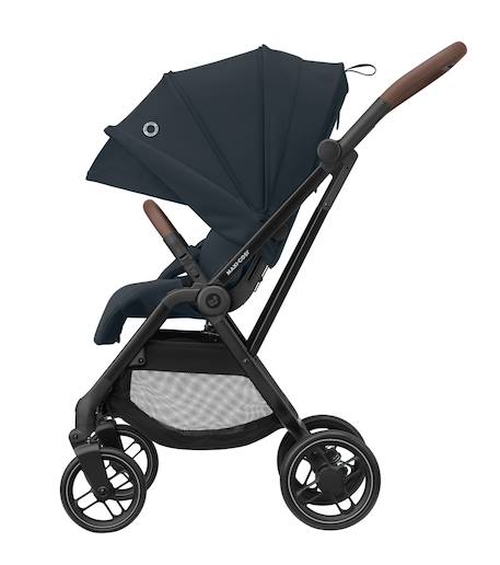 Poussette ultra compacte leona2  Grandes roues anti-crevaison Essential graphite 3 - vertbaudet enfant 
