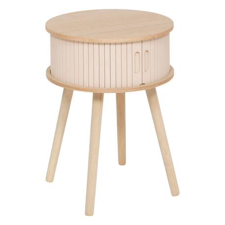 Table de chevet 2 portes - nysos Beige+Beige - vert 1 - vertbaudet enfant 