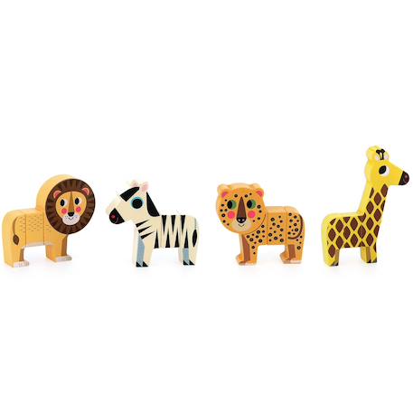 Rigol’animo de la savane Marron 3 - vertbaudet enfant 