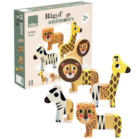 Rigol’animo de la savane Marron 2 - vertbaudet enfant 