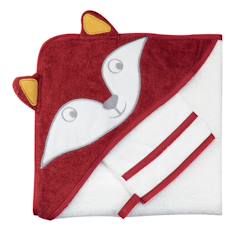 Linge de maison et décoration-Linge de bain-Cape de bain renard