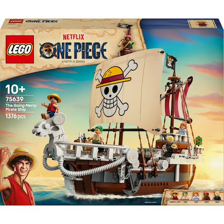 Le bateau pirate  vogue Merry one piece 75639 Multicolore 1 - vertbaudet enfant 