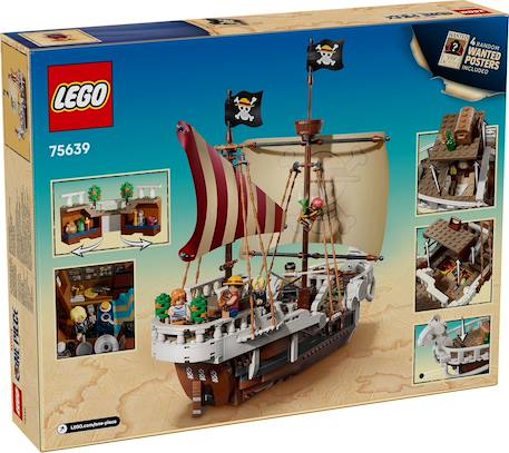 Le bateau pirate  vogue Merry one piece 75639 Multicolore 4 - vertbaudet enfant 