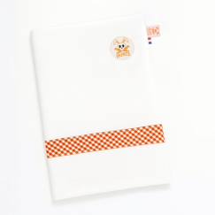 Puériculture-Protège carnet de santé en coton bio wooly