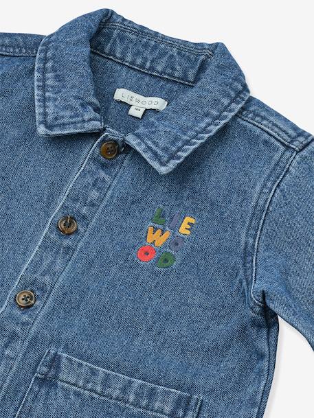 Surchemise en jean Kinsley marine 3 - vertbaudet enfant 
