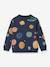 Sweat imprimé Thora marine+rose 1 - vertbaudet enfant 