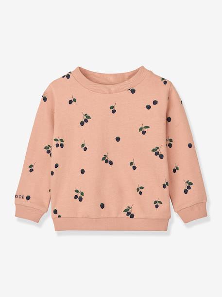 Sweat imprimé Thora marine+rose 4 - vertbaudet enfant 