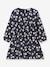 Robe motifs cerises Sadia marine 1 - vertbaudet enfant 